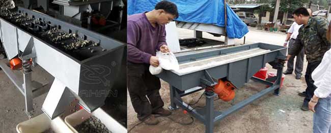 石料篩分機試機 石料篩分機試機